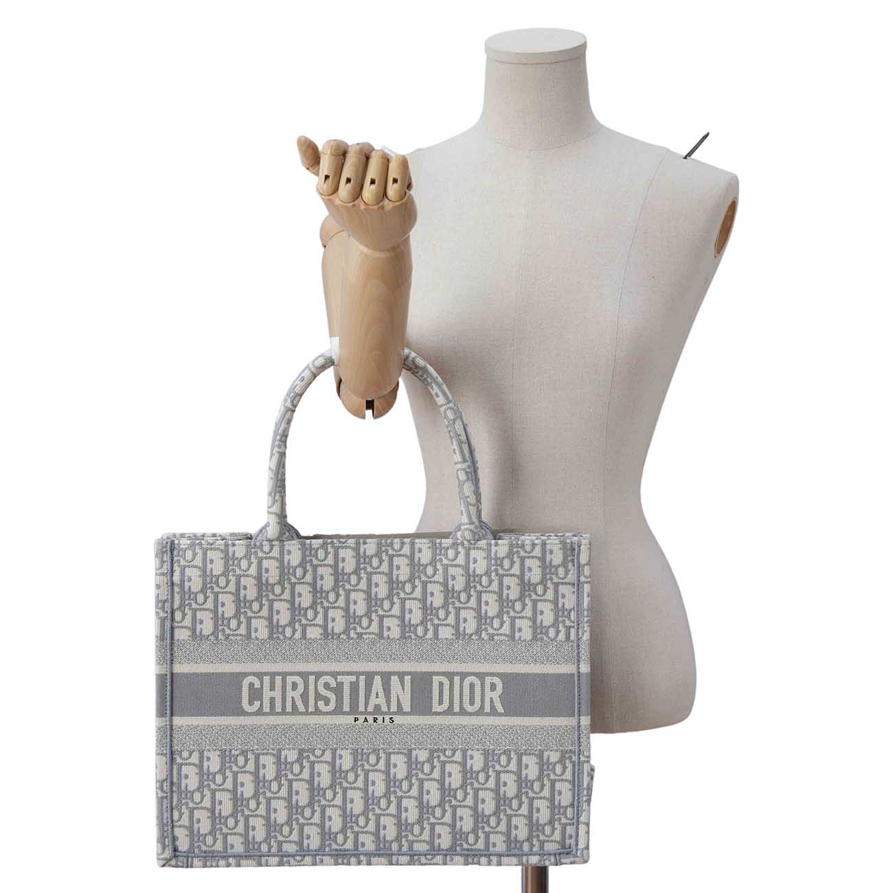 CHRISTIAN DIOR(USED)크리스찬디올 북토트 미듐